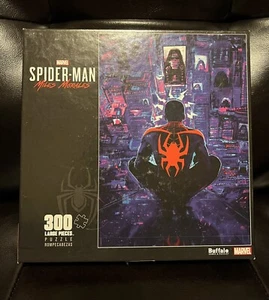 Marvel SPIDER-MAN: MILES MORALES 300pc 15" x 21.25" Jigsaw Puzzle! - Picture 1 of 3