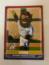 Mascot Strike 2019 Northwest Arkansas Naturals Team Card