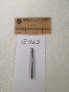 1 NEW SPIRAL STEP TOOL #43 (.0890") SOLID CARBIDE SPIRAL DRILL (B463) - Picture 1 of 2
