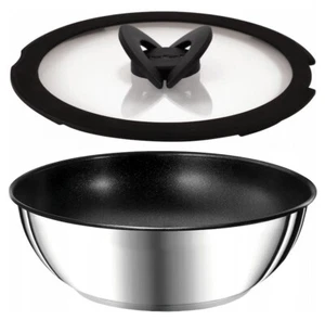 SARTÉN TEFAL INGENIO EMOTION WOK + TAPA DE VIDRIO DIÁMETRO 26 CM JUEGO DE OLLAS 2 PIEZAS - Imagen 1 de 5