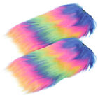  Carnival Dress up Yoga Accessories Fluffy Leg Warmers Hairy