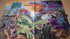 Masters of the universe poster pubblicitario Mattel circa 60x42 cm - TOP Z0-1 RARO! - Foto 1 di 2