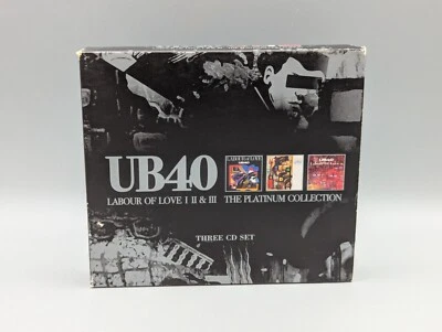 UB40 - Labour of Love 1 2 & 3: The Platinum Collection 3 CD Set Reggae Pop 80s - Imagem 1 de 4