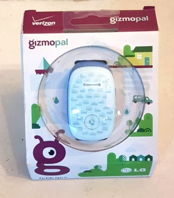 Verizon LG Gizmopal Child's Watch with GPS & Voice Calling Blue Band New In Box - Image 1 of 4
