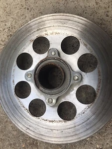 Yamaha Blaster Rear Brake Rotor & Hub Yfs200 200 88-02 - Picture 1 of 2