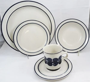 KALMAR by Sango 5 Piece Place Setting with Soup NEW NEVER USED made in Japan - Picture 1 of 20