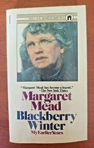 Blackberry Winter: My Early Years by Margaret Mead - Paperback - Picture 1 of 6