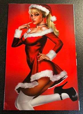 ARCHIE CHRISTMAS SPECTACULAR 1 VARIANT Josh Burns RED No Tree Santa Claus Sexy - Image 1 of 4