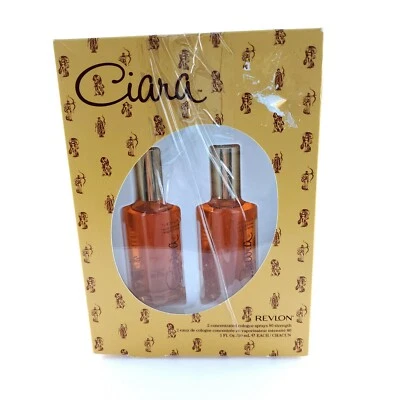 Revlon Ciara 2 aerosoles concentrados de colonia 80 fuerzas flor de jazmín vendedor de EE. UU. Foto 1 de 4