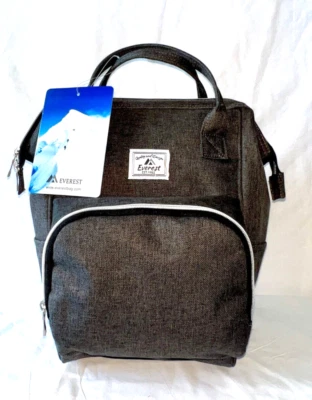 Everest Mini Mochila, Poliéster, ZZHP1100 Gris, ¡Nueva con etiquetas! Foto 1 de 4