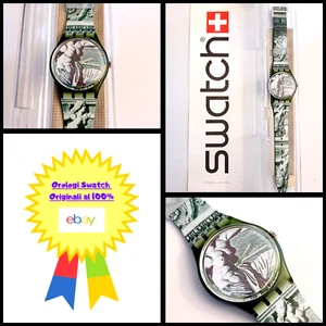 Swatch Gent Cupydus GG112 1991 Vintage Orologio da polso Anni 90 Nuovo NOS - Imagen 1 de 10