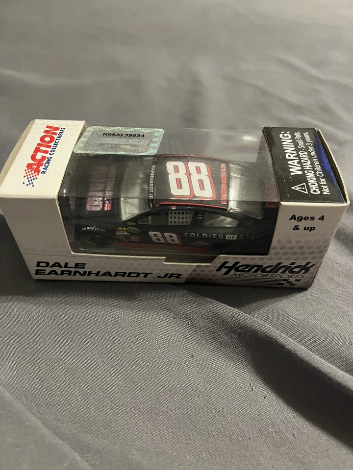 2013 Dale Earnhardt Jr. National Guard Man of Steel NASCAR 1/64 - Image 1 of 2