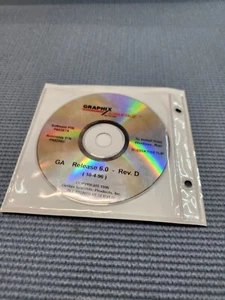 Gerber Graphix Advantage Software GA Release 6.0 Rev D Build P60287A P60286C - Picture 1 of 3