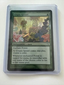 MTG Utopia Sprawl Dissension 99/180 Foil Common - Picture 1 of 2