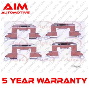 Brake Pads Fitting Kit Front Aim Fits Ford Fiesta 2008-2018 Mazda 2 2007-2015 - Picture 1 of 2