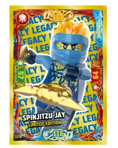 LEGO - LE10 - Spinjitzu Jay Limited Edition - Limitierte Karte - Serie 7 - Imagen 1 de 1