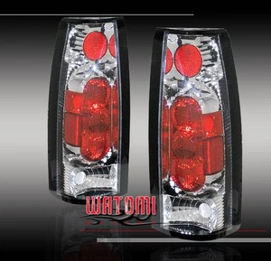 88-98 SILVERADO/GMC SIERRA C10 TAIL LIGHTS CHROME 89 90 - Picture 1 of 1