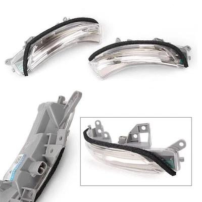 2x Rearview Turn Signal Lamp LED For Toyota WISH/PRIUS/REIZ/MARK X/CROWN/AVALON - Image 1 of 4