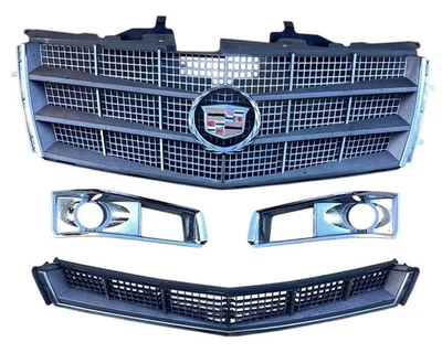 2008-2011 CADILLAC CTS   Upper & Lower Front Bumper GRILLE - Image 1 of 4