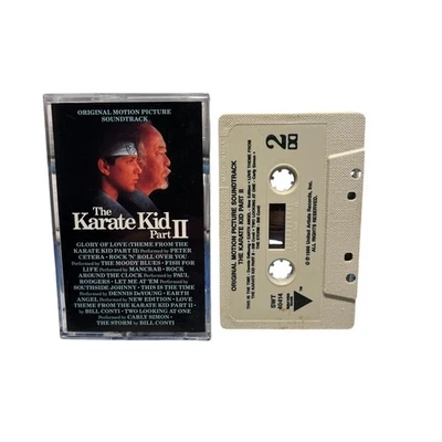 The Karate Kid Part II Cassette Original Motion Picture Soundtrack Glory of Love - Image 1 of 3