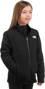 NWOT! The North Face 200W Tundra Full Zip Fleece Jacket Black Youth XXS 5 - Picture 1 of 7