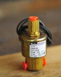 Parker Skinner 3 Way 150 PSI Solenoid Control Valve C4H470C - Picture 1 of 6