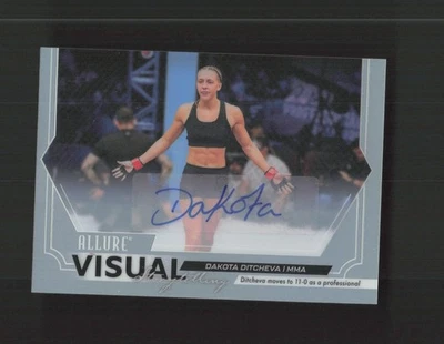 2025 Upper Deck Allure SE #VS-4 达科他州 Ditcheva 视觉故事亲笔签名 — 第 1/2 张图片
