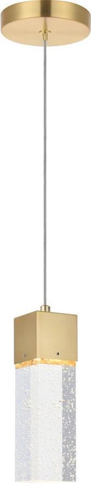 Novastella Gold LED Pendant Light-Adjustable and UL-Listed - Image 1 of 1