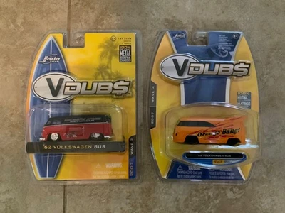 JADA TOYS VDUB$  WAVE 2 & 4 - ‘62 VOLKSWAGEN BUS - CHOICE OF ONE(1)! - Image 1 of 3
