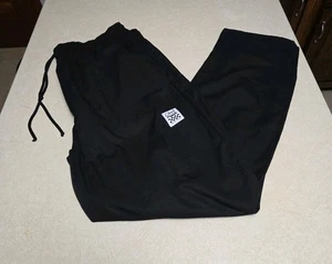 Chef Revival P024BK-2X Millennia Unisex Black Poly/Cotton Cook Cargo Pants - XXL - Picture 1 of 7