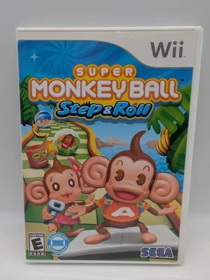 Super Monkey Ball: Step & Roll (Nintendo Wii, 2010) VERY GOOD W/MANUAL! - Image 1 of 3