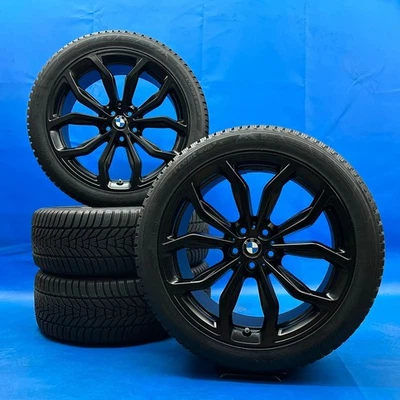 20 Zoll BMW X3 G01 X4 G02 Y-Speiche 695 Winterreifen 6881208 6881209 Original - Bild 1 von 4