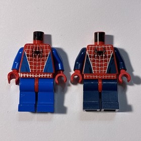 2 Lego Vintage "Spider-man 3" Minifigs: spd028 4854 4857 4856: Both missing head