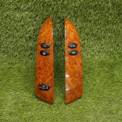 04-10 Toyota Sienna tablero central bisel madera grano burl Foto 1 de 4