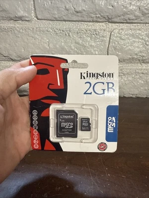 Kingston 2 GB Micro SD Memory Card (SDC/2GB) - Image 1 of 2
