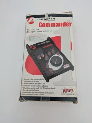 Atlas Master DCC System System Commander !!READ DISCRIPTION!! - Image 1 of 3