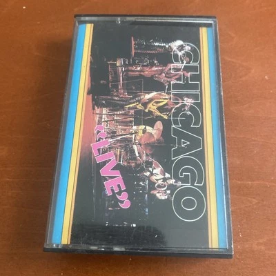 RARE !!!  Chicago – Live - Cassette Tape - Teller House Video Products, Inc.  #5 - Image 1 of 4