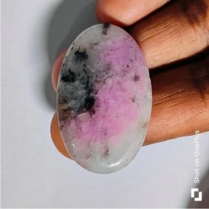 Tugtupite Stone Natural Tugtupite Cabochon Loose Gemstone Jewelry 47 Ct. ME-9017 - Picture 1 of 5