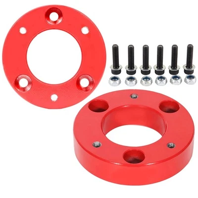 2pcs 2" Front Leveling Lift Kit Red For 2005 2006 2007 2008 Lincoln Mark LT Foto 1 de 4
