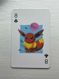 Eevee 8 - Pokemon Playing Cards 25th Anniversary Japanese Pocket Monsters - Picture 1 of 2