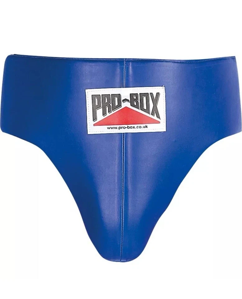 PRO-BOX Pro Box PU Bauchschutz Blue Collection Boxen Training Größe M