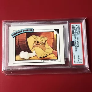 1991 Impel Disney Collector Cards: #18 A Guarded Treasure. PSA Graded 8 - Picture 1 of 3