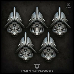 Conquista Reapers Helmets Five models Puppetswar S353 - Picture 1 of 3