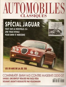 AUTOMOBILES CLASSIQUES 94 SPECIAL JAGUAR S TYPE XK120 BMW M5 MASERATI 3200 GT - Imagen 1 de 3