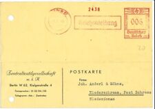 Postkarte - Reichsstelle für Kleidung in Berlin (Reichskleidung)