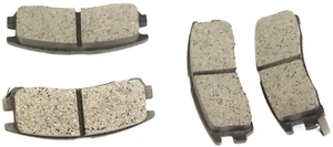 Qualitee CE383 Rear Brake Pad Set For 1998-2012 Chrysler Dodge Mitsubishi & More - Picture 1 of 1