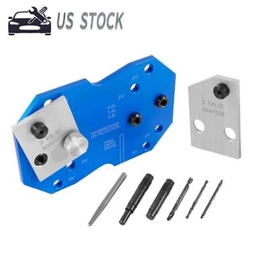 Plantilla de taladro colector 68500 para Ford 2V y 3V diseñada para quitar escape roto - Imagen 1 de 14