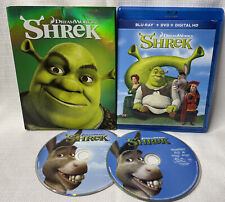 Shrek (Blu-ray + Dvd, 2015, 2-Disc Set w/ Slipcover) No Digital Copy