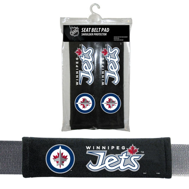 Fundas de cinturón de seguridad acolchadas NHL Winnipeg Jets Team (2 por paquete) Foto 1 de 1