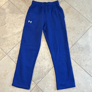 Under Armour Hustle Fleece Pants Royal Blue Size Small Mens New 1300124-400 - Picture 1 of 6